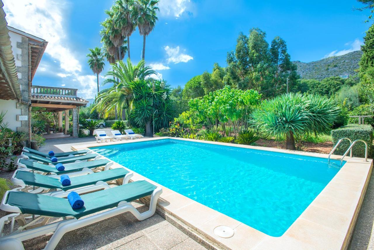 Owl Booking Villa La Font - Relax With A Big Pool Pollença Buitenkant foto
