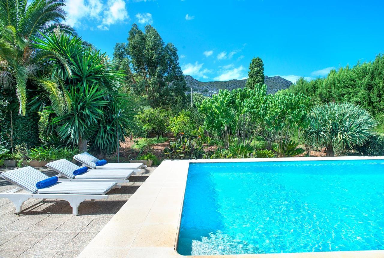 Owl Booking Villa La Font - Relax With A Big Pool Pollença Buitenkant foto