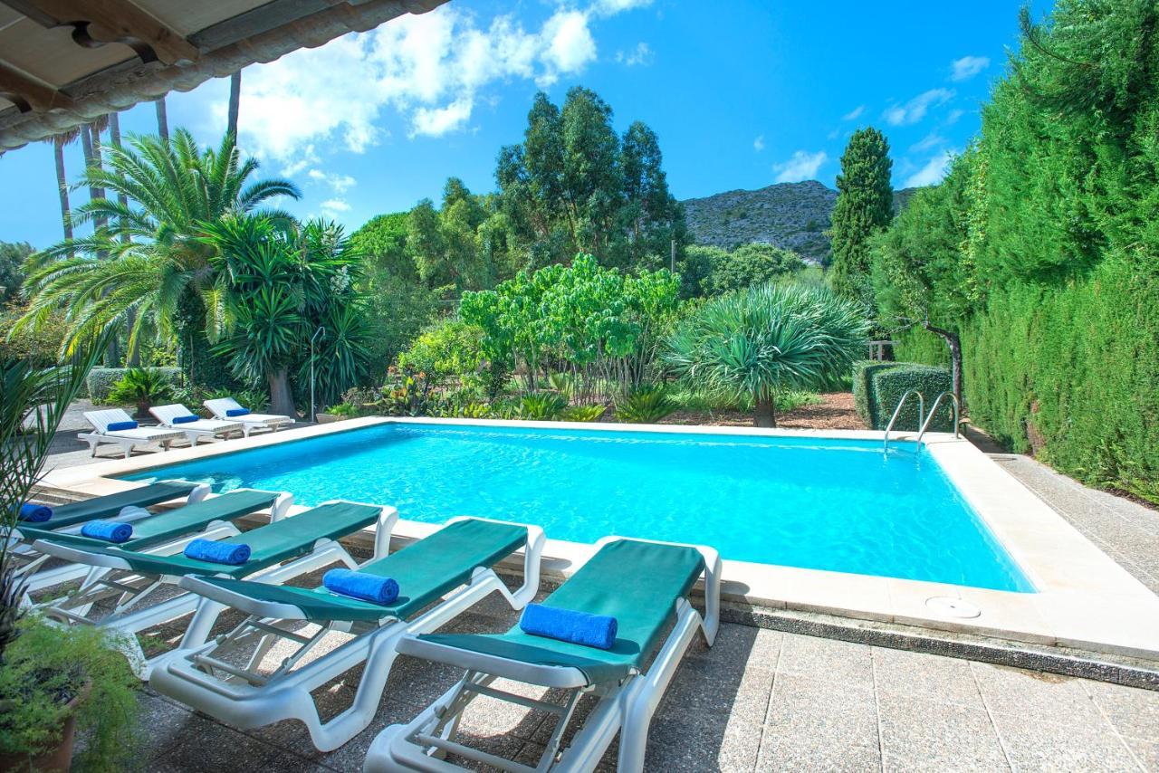 Owl Booking Villa La Font - Relax With A Big Pool Pollença Buitenkant foto