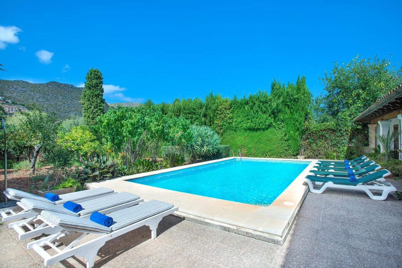 Owl Booking Villa La Font - Relax With A Big Pool Pollença Buitenkant foto